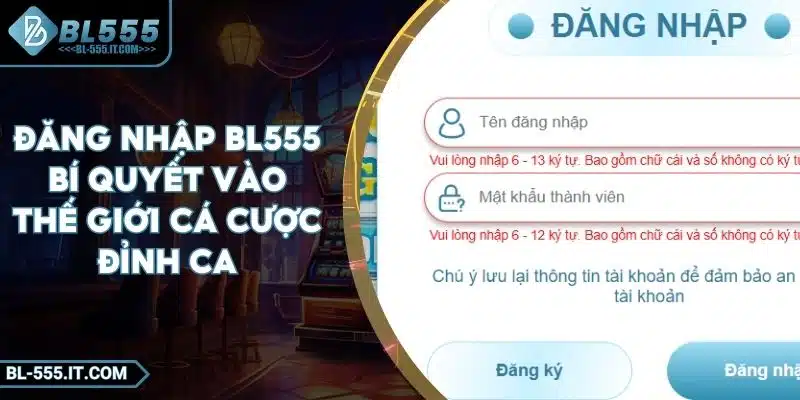 Đăng Nhập BL555 - Hướng Dẫn Bước Vào Thế Giới Cá Cược Đỉnh Cao 1 Hướng dẫn đăng nhập BL555