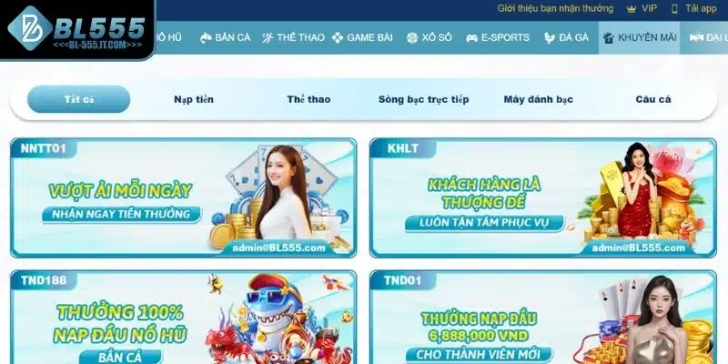 Khuyến mãi BL555 1 Điều kiện cơ bản để nhận khuyến mãi BL555 cho hội viên